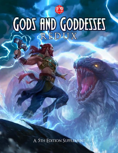 JP7GGR001 Dungeons And Dragons RPG: Gods And Goddesses Redux: Regular Edition published by Jetpack7