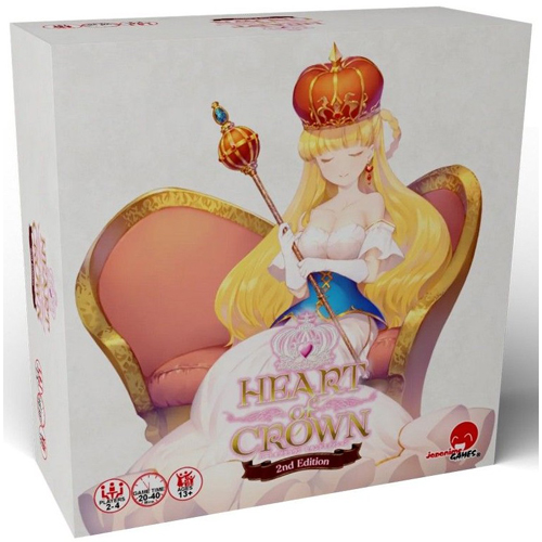 JPG157 Heart Of Crown Card Game: Second Edition published by Japanime Games