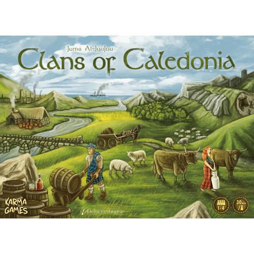 KARCOC Clans Of Caledonia Board Game published by Karma Games