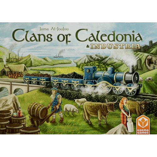 KARCOCIND Clans Of Caledonia Board Game: Industria Expansion published by Karma Games