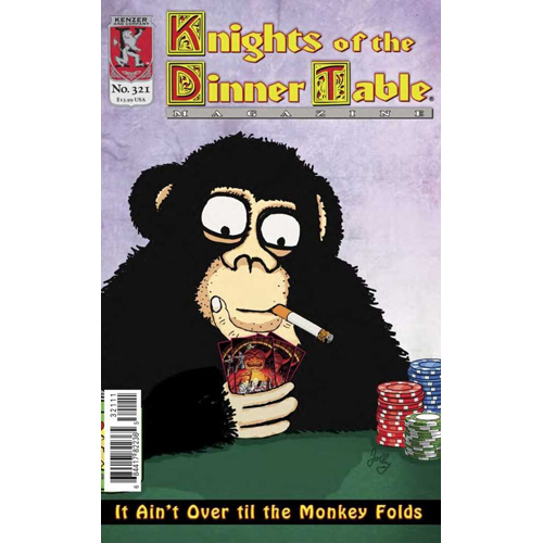 3!KEN321 Knights Of The Dinner Table Issue 321 published by Kenzer & Company