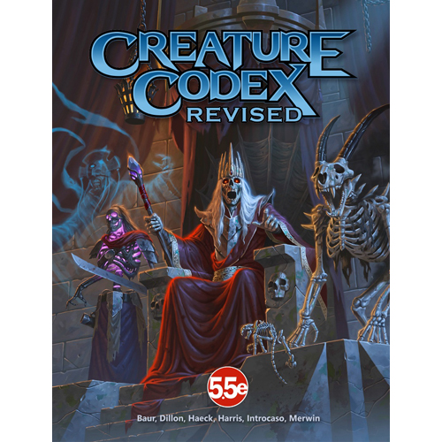 KOB6432 Dungeons And Dragons RPG: Creature Codex Revised published by Kobold Press