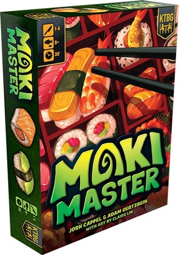 2!KTG368718 Maki Master Board Game published by Kids Table Board Gaming