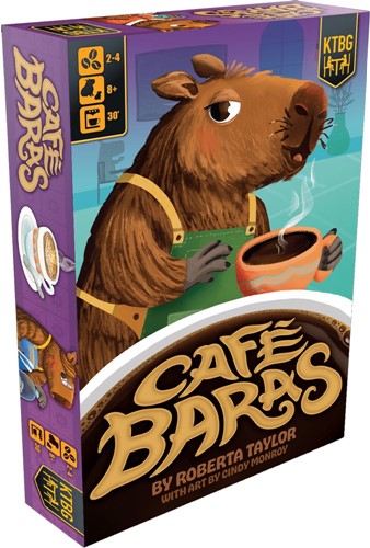 KTG368763 Cafe Baras Card Game published by Kids Table Board Gaming