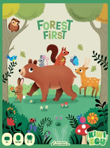 2!KW25005 Forest First Board Game published by Kiwi Zou