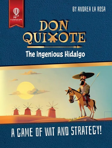 LAMDON01 Don Quixote Card Game: The Ingenious Hidalgo published by Llamascape Games