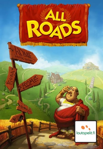 LAU039 All Roads Board Game published by Lautapelit