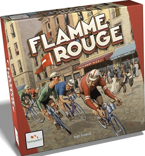 LAU051 Flamme Rouge Board Game published by Lautapelit