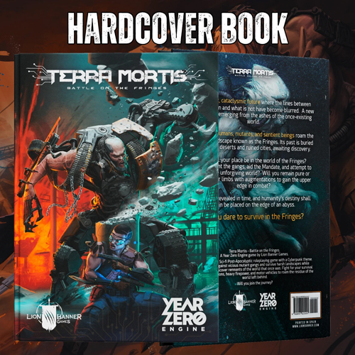 LBTMHB Terra Mortis RPG published by Lion Banner Games