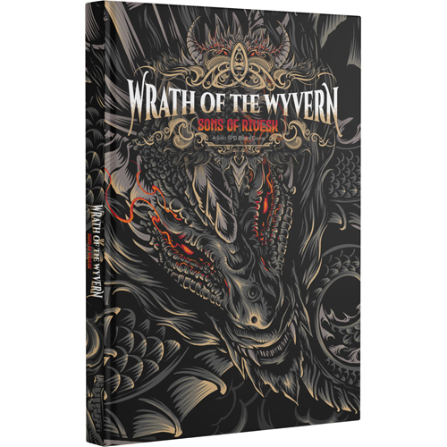 LBWOTWHB Wrath Of The Wyvern RPG published by Lion Banner Games