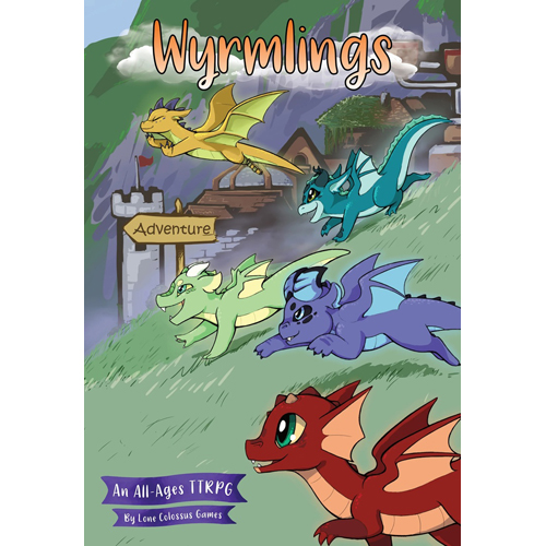 LCL02001 Wyrmlings: All Ages RPG published by Lone Colossus Games
