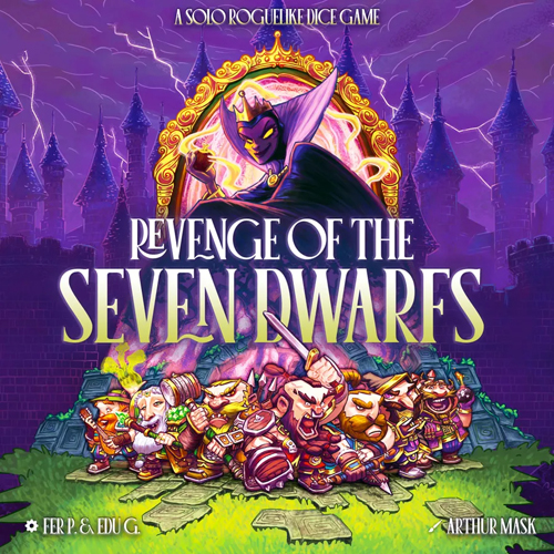 LDNV560002 Revenge Of The Seven Dwarfs Board Game published by Ludonova