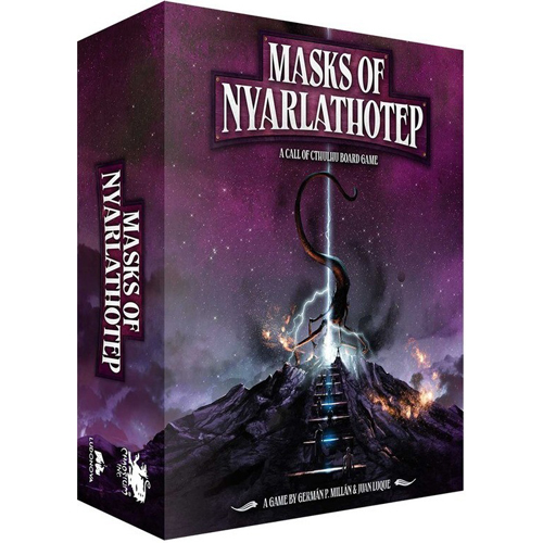 LDNVMIN Masks Of Nyarlathotep Board Game published by Ludonova