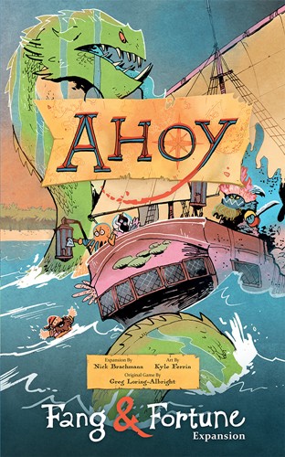 2!LED05003 Ahoy Board Game: Fang And Fortune Expansion published by Leder Games