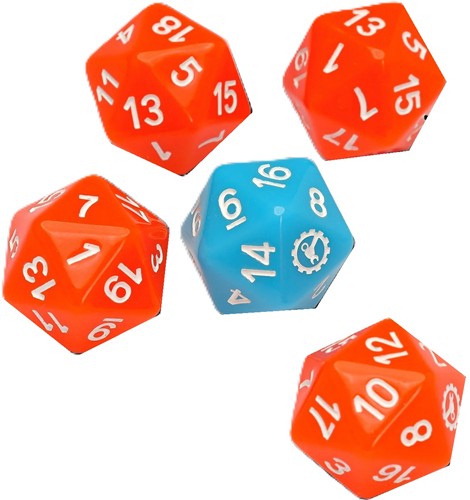 LEYSU05 Salvage Union RPG: D20 Dice Set published by Leyline Press