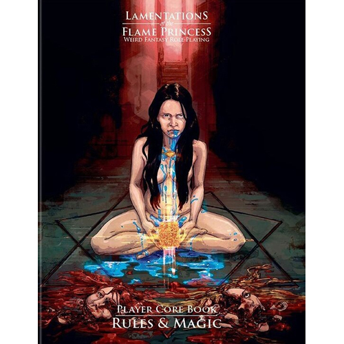 LFP1005 Lamentations Of The Flame Princess: Rules And Magic Variant Cover 2 published by Lamentations Of The Flame Princess