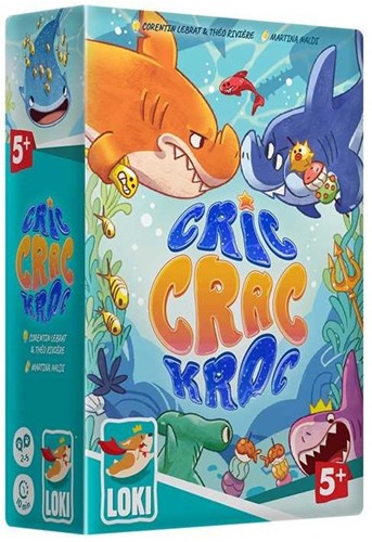 2!LKICRIC Cric Crac Kroc Card Game published by Loki