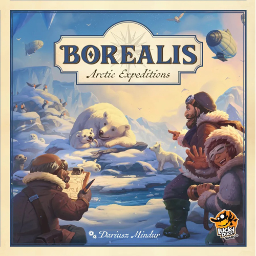 LKYBAER01EN Borealis: Arctic Expeditions Board Game published by Lucky Duck Games