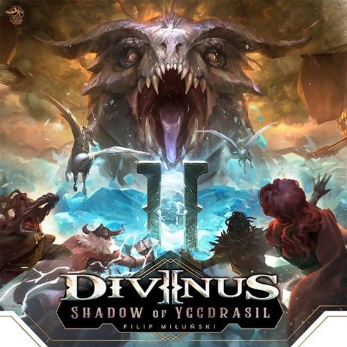 2!LKYDVNR02EN Divinus Board Game: Shadow Of Yggdrasil Expansion published by Lucky Duck Games