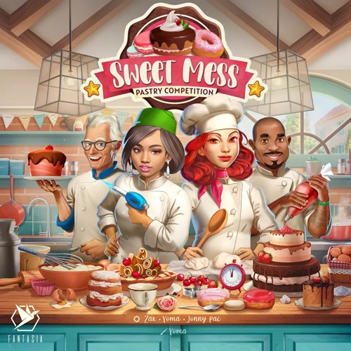 Sweet Mess Board Game: Pastry Competition