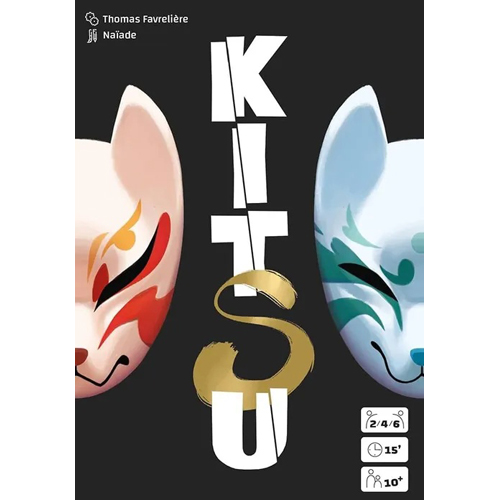 LKYKSUP01EN Kitsu Card Game published by Lucky Duck Games