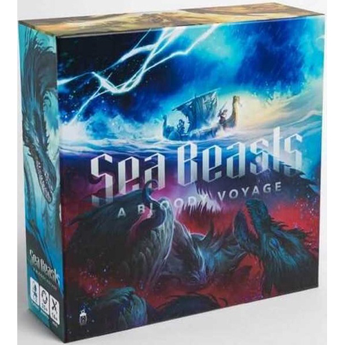 LL001 Sea Beasts: A Bloody Voyage Board Game Kickstarter Edition published by Little Lantern