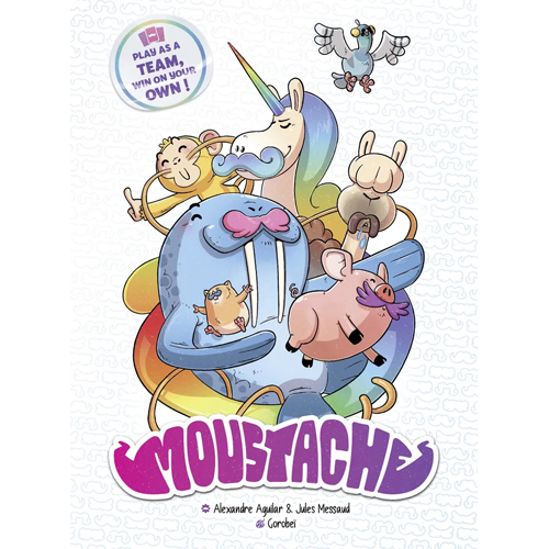 1!LMBMOUSTACHE Moustache Card Game published by Lumberjacks Studios