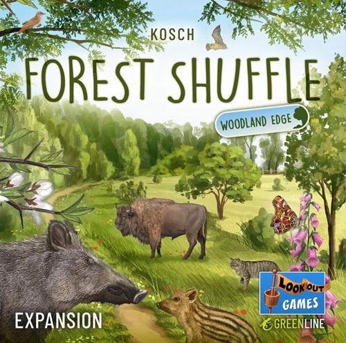 3!LOG0153 Forest Shuffle Card Game: Woodland Edge Expansion published by Lookout Spiele