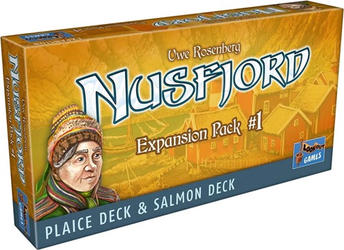 LOG0170 Nusfjord Board Game: Expansion Pack 1 Plaice And Salmon Decks published by Lookout Spiele