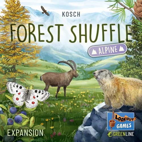 2!LOG0185 Forest Shuffle Card Game: Alpine Expansion published by Lookout Spiele
