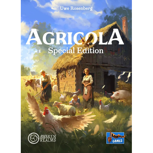 LOG020001 Agricola Board Game: Special Wooden Edition published by Lookout Spiele