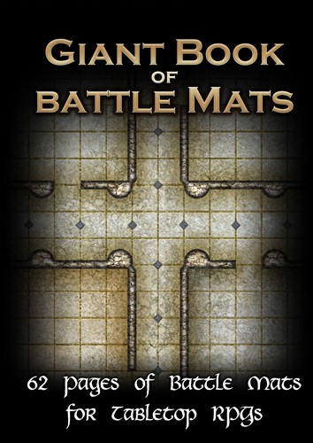 LOKEBM002 The Giant Book Of Battle Mats published by Loke Battle Mats
