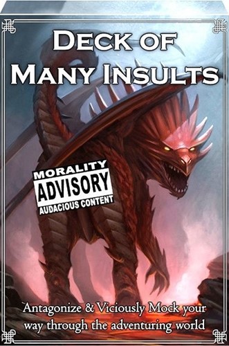 2!LOKEBM051 Loke's Deck Of Many Insults published by Loke Battle Mats