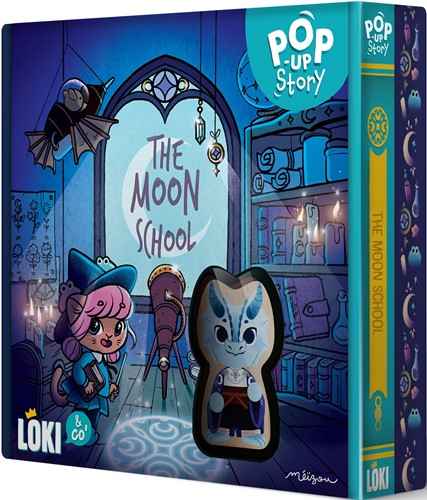 LOKIPOP2 Pop-Up Story Card Game: The Moon School published by Loki Kids