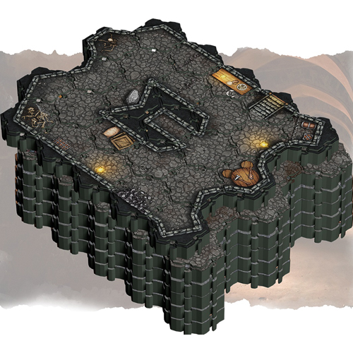 LORPKBDGCBX Lorescape Terrain Tiles: Dungeons Pack published by Lorefoundry