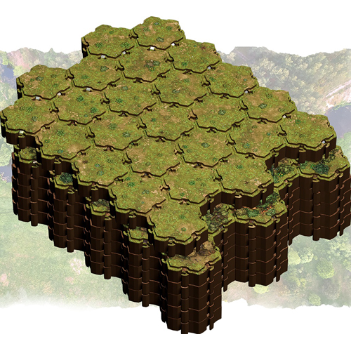 LORPKBGRTKX Lorescape Terrain Tiles: Grassland Pack published by Lorefoundry