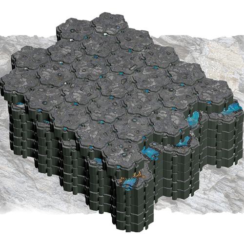 LORPKBMTTKX Lorescape Terrain Tiles: Mountain Pack published by Lorefoundry