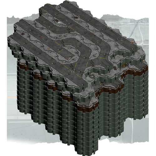 LORPKEUBTKX Lorescape Terrain Tiles: Urban Battlefield Pack published by Lorefoundry