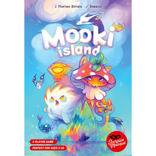 LSMMOOKI Mooki Island Card Game published by Le Scorpion Masque