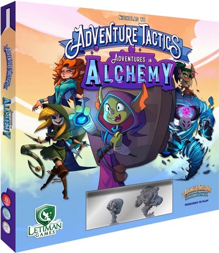 LTM031 Adventure Tactics Board Game: Domianne's Tower Adventures In Alchemy Expansion published by Letiman Games