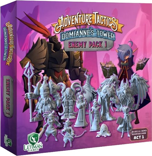 2!LTM034 Adventure Tactics Board Game: Domianne's Tower - Enemy Pack 1 published by Letiman Games