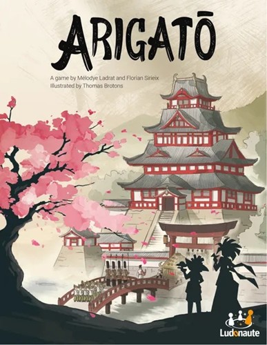 LUPRI01EN Arigato Card Game published by Ludonaute