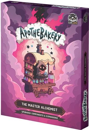 2!LUX001002 Apothebakery The Culinary Alchemists Board Game: Master Alchemist Add On published by Lux Lupo