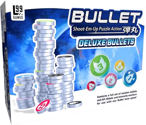 2!LVL99BLTDX Bullet Board Game: Deluxe Tokens published by Level 99 Games