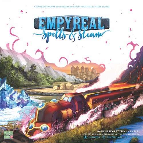 LVL99EMP01 Empyreal Spells And Steam Board Game published by Level 99 Games