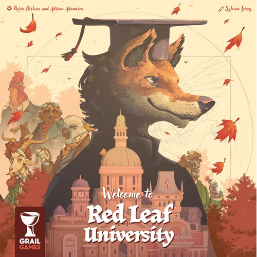 MATGRLFAC001704 Red Leaf University Board Game published by Grail Games