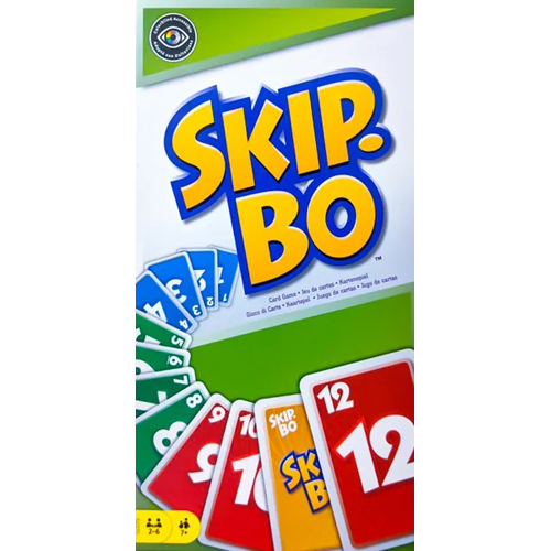MATJMY58 Skip-Bo Card Game (2025 Refresh) published by Mattel