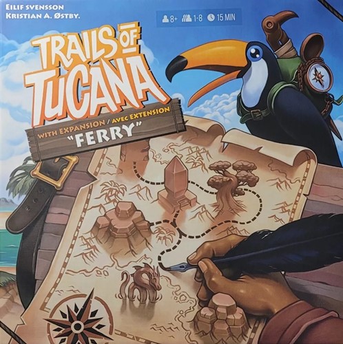 2!MATTRA005302 Trails Of Tucana Board Game: Ferry Extension Included published by Matagot SARL