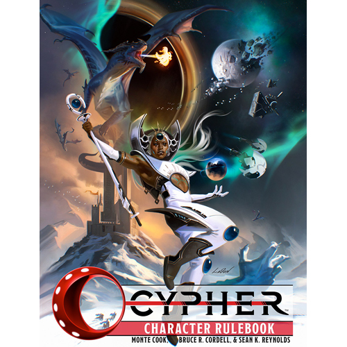 MCG425 Cypher System RPG: Character Rulebook published by Monte Cook Games