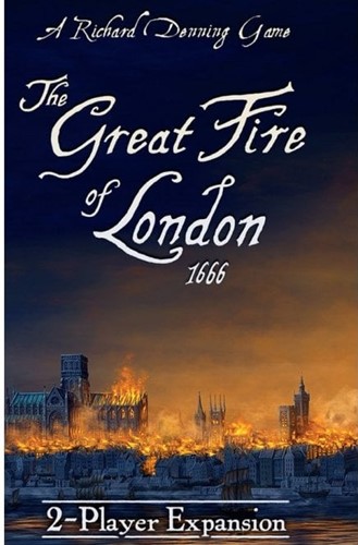 MEDGF02 Great Fire of London 1666 Board Game: 2-Player Expansion published by Medusa Games